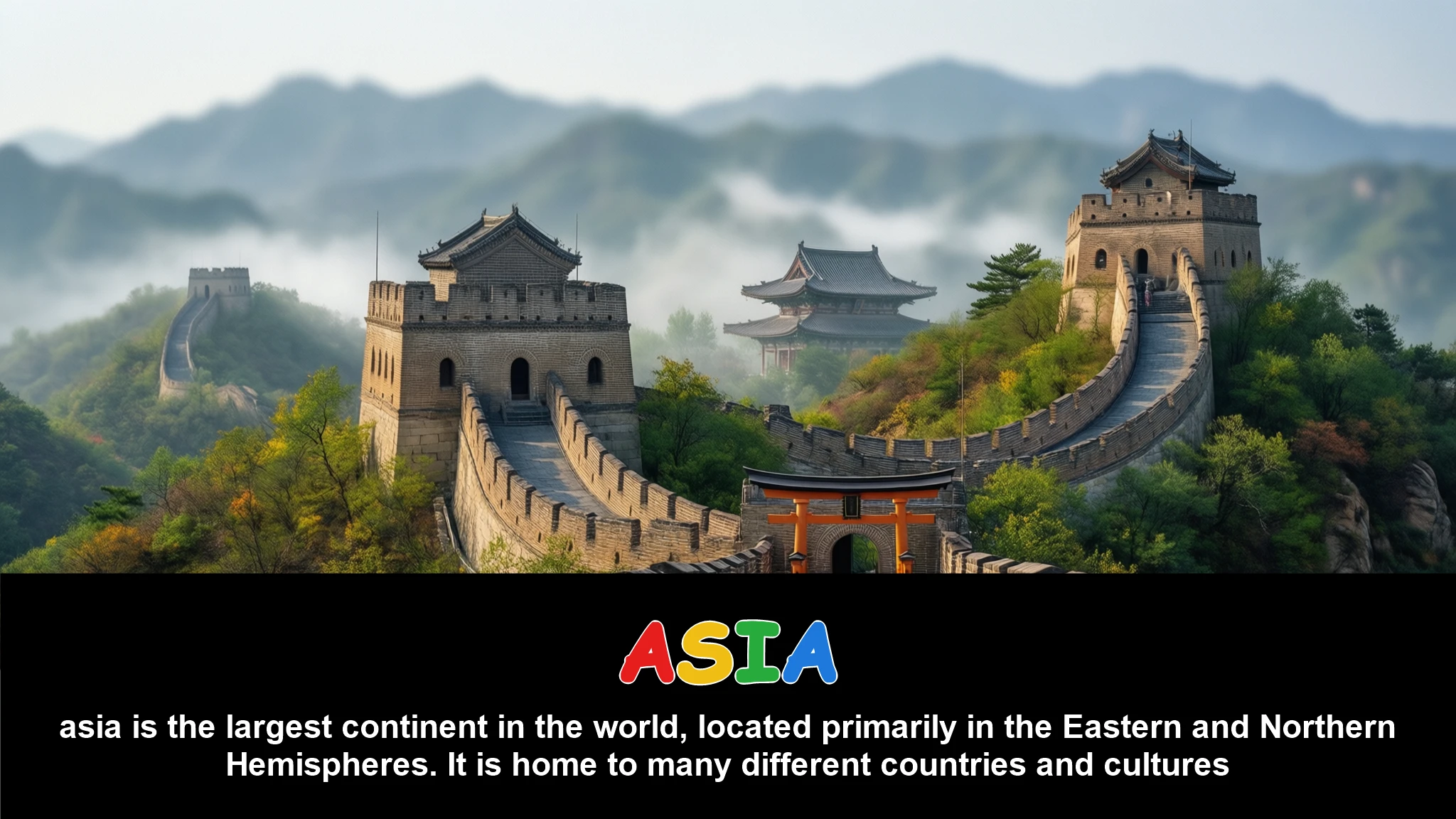 English Illustration for Asia